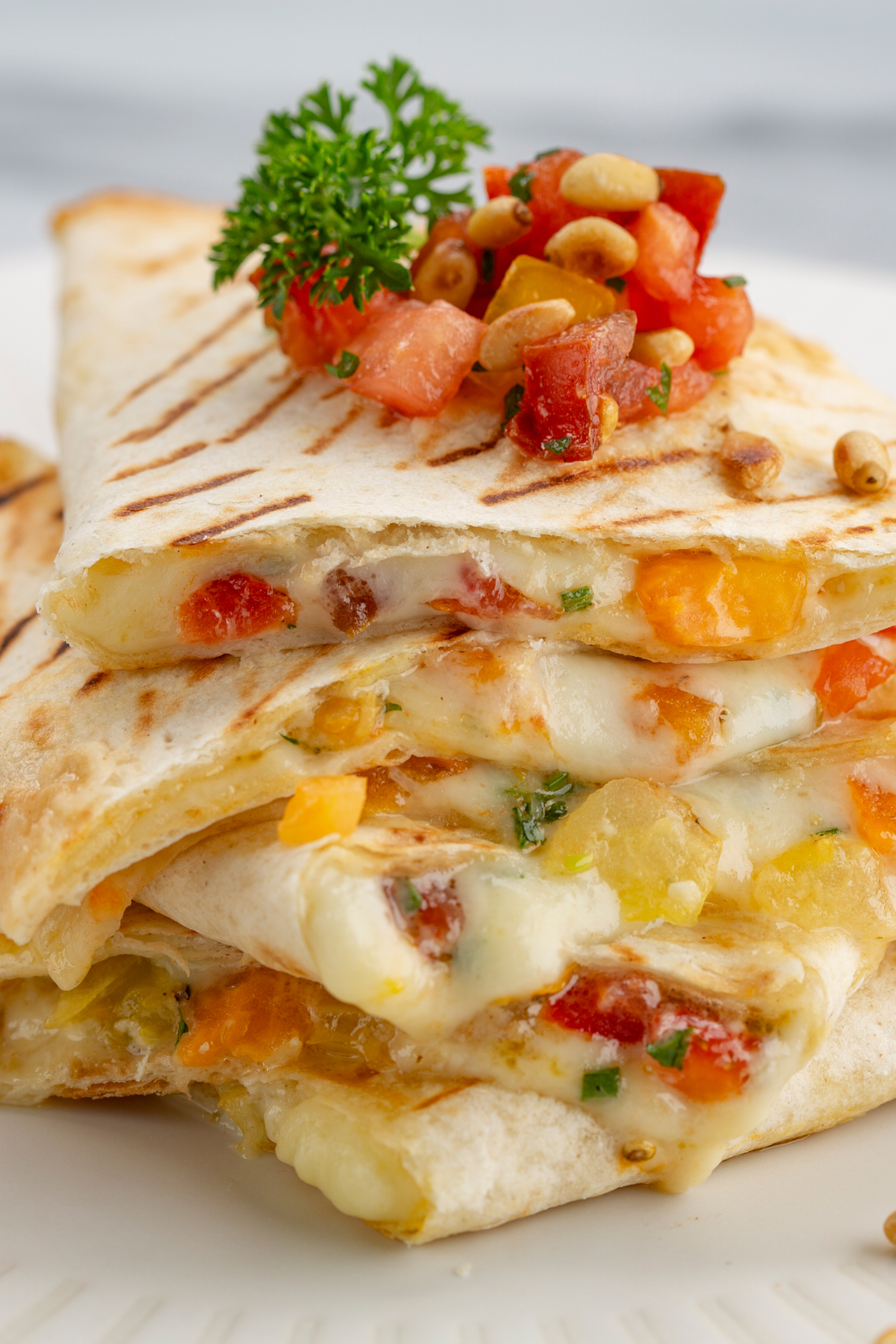 Quesadillas a la française Quesadillas a la française