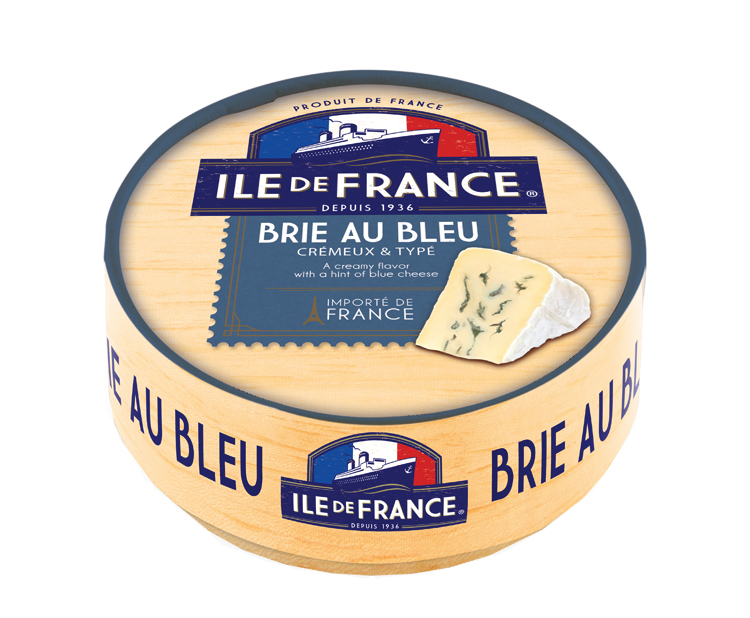 Brie au Bleu packaging Brie au Bleu packaging