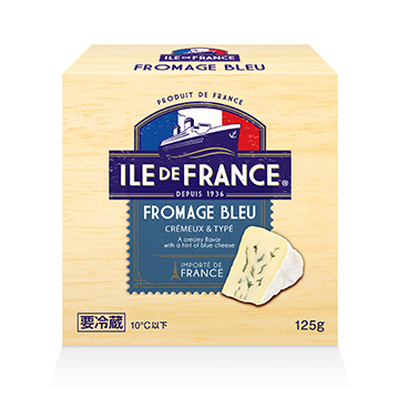 Brie au Bleu packaging