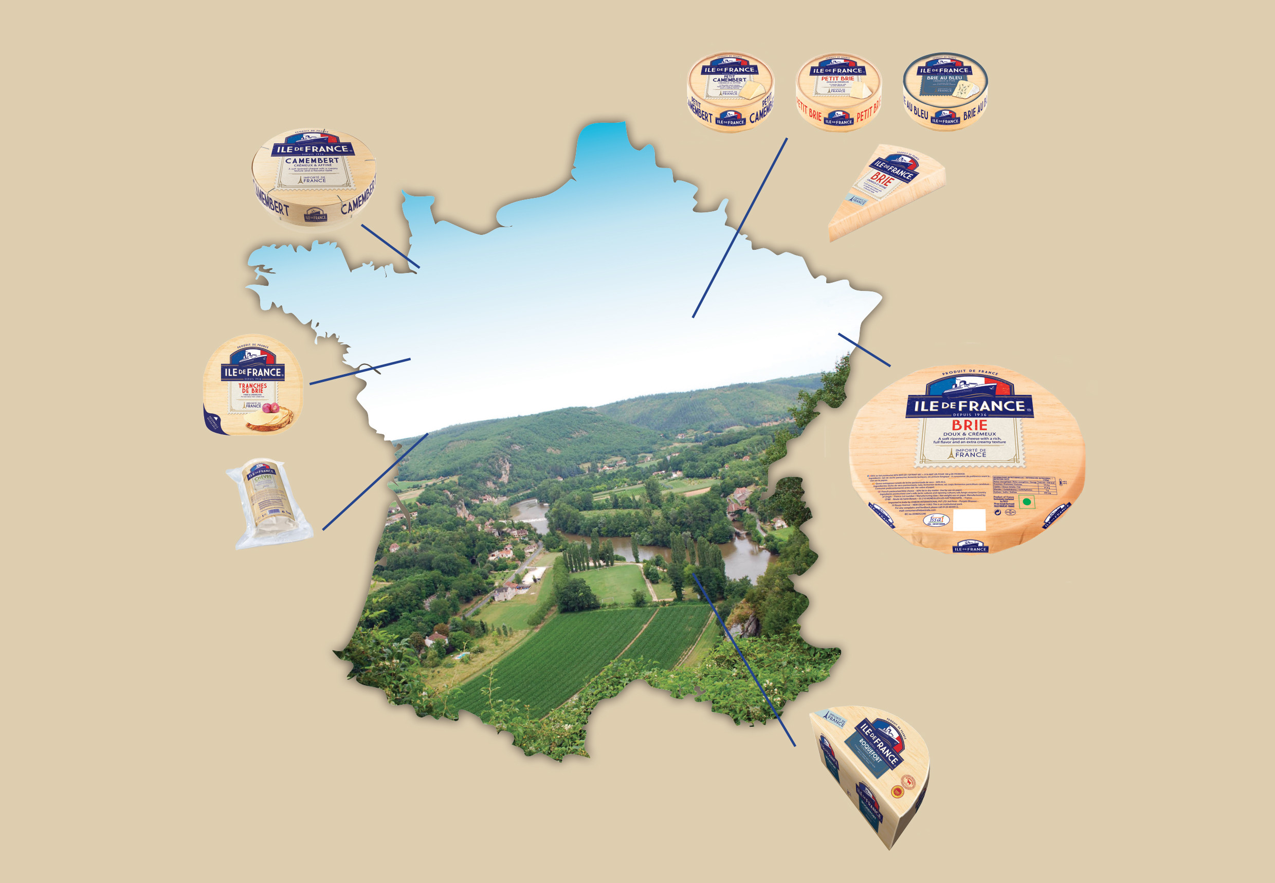 map of france with cheeses map of france with cheeses