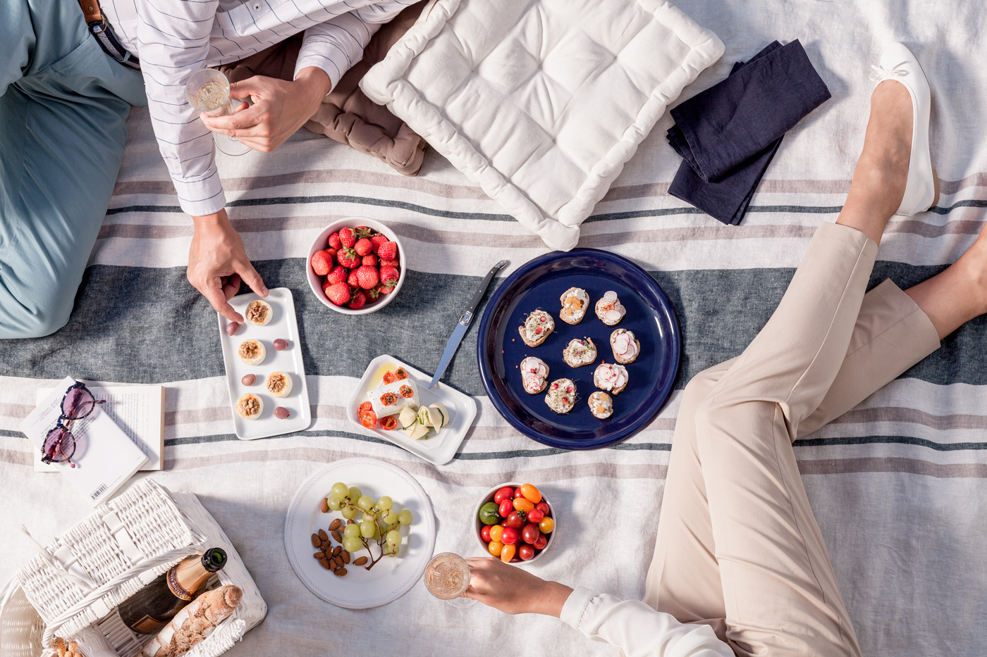 People at a picnic