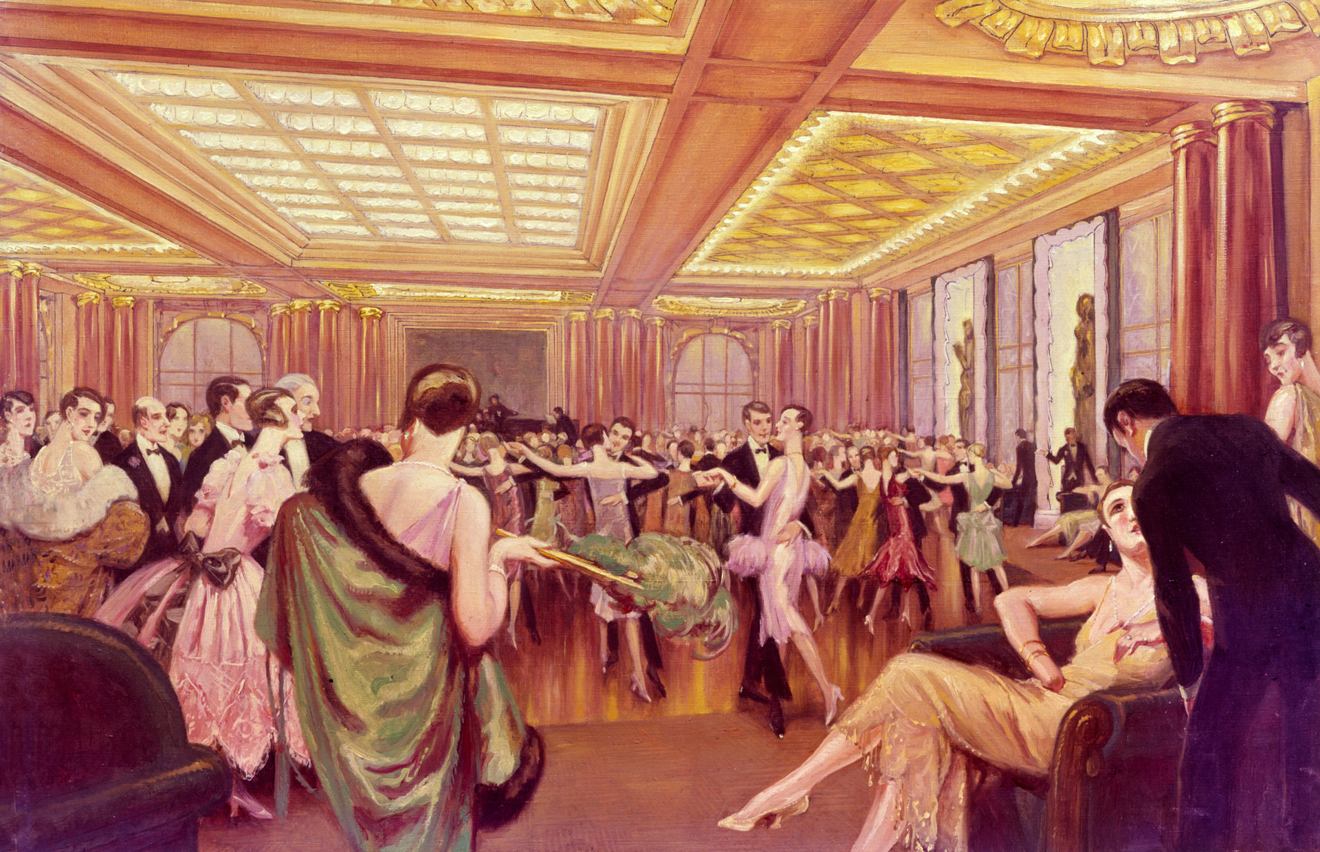 Dancing scene