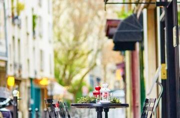  terrace of a restaurant